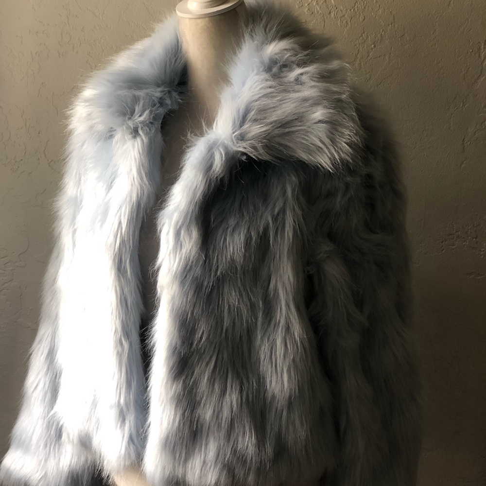Faux fur jacket
